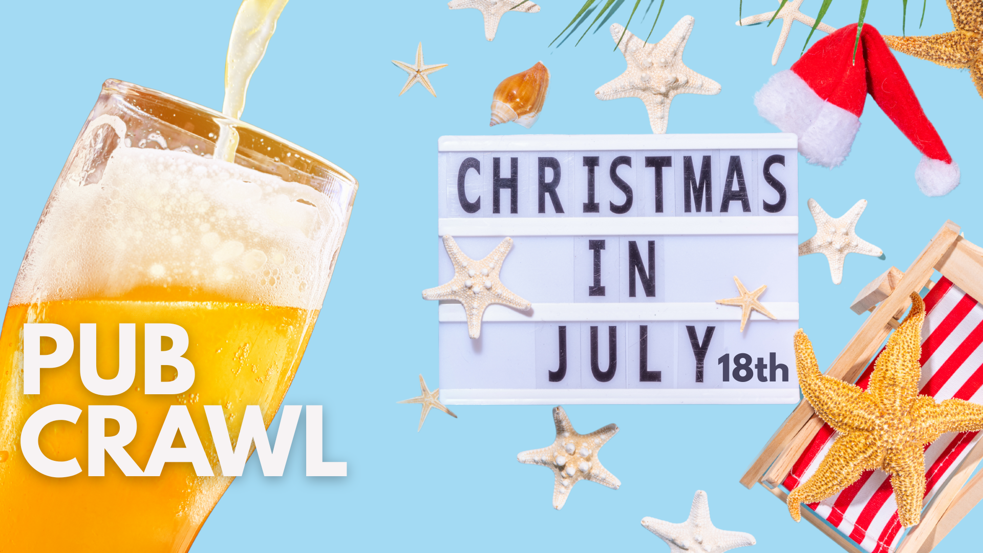 Pub Crawl | Christmas In July